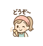 くれあの毎日つかえるクレープスタンプ（個別スタンプ：12）