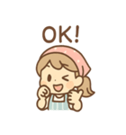 くれあの毎日つかえるクレープスタンプ（個別スタンプ：14）