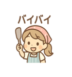 くれあの毎日つかえるクレープスタンプ（個別スタンプ：25）