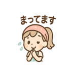 くれあの毎日つかえるクレープスタンプ（個別スタンプ：34）