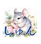 大人可愛いチンチラの敬語スタンプ（個別スタンプ：24）