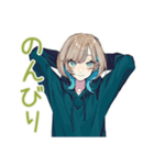 気ままなソロ旅★クールな女子（個別スタンプ：13）