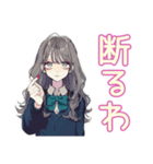 おしゃれJKの自撮りスタンプ（個別スタンプ：31）