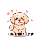 ペットのミックス犬（個別スタンプ：11）