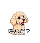 ペットのミックス犬（個別スタンプ：12）