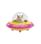 うごく！UFOに乗ったハムスター（個別スタンプ：19）