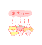 みんなの猛暑（個別スタンプ：3）