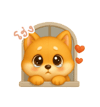 わんで伝える柴犬 TH（個別スタンプ：7）