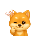 わんで伝える柴犬 TH（個別スタンプ：10）