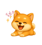 わんで伝える柴犬 TH（個別スタンプ：11）