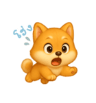 わんで伝える柴犬 TH（個別スタンプ：12）