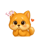 わんで伝える柴犬 TH（個別スタンプ：14）
