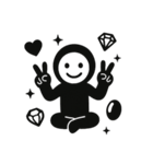 くろすけっち④普段使い（個別スタンプ：4）
