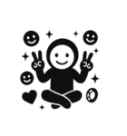 くろすけっち④普段使い（個別スタンプ：18）