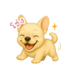 わんで伝えるフレンチブルドッグ TH（個別スタンプ：2）