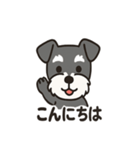ミニシュナのほっこりトーク（個別スタンプ：1）