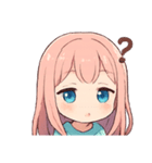 ほわほわピンクちゃんの毎日スタンプ（個別スタンプ：11）