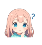ほわほわピンクちゃんの毎日スタンプ（個別スタンプ：16）