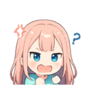 ほわほわピンクちゃんの毎日スタンプ（個別スタンプ：17）