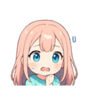 ほわほわピンクちゃんの毎日スタンプ（個別スタンプ：22）