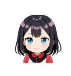 クールな女子スタンプ（個別スタンプ：29）