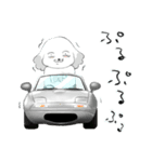 オープンカーの喜怒哀楽（個別スタンプ：3）