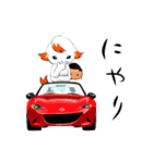 オープンカーの喜怒哀楽（個別スタンプ：6）