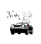 オープンカーの喜怒哀楽（個別スタンプ：13）