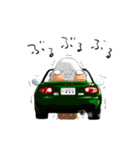 オープンカーの喜怒哀楽（個別スタンプ：18）