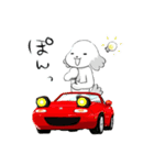 オープンカーの喜怒哀楽（個別スタンプ：24）