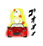オープンカーの喜怒哀楽（個別スタンプ：30）