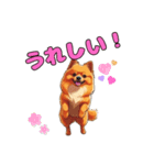 軽く使えるポメラニアンズ（個別スタンプ：21）
