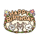 誕生日＆母の日、父の日(英語Ver)（個別スタンプ：18）