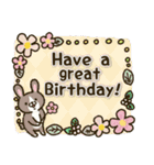 誕生日＆母の日、父の日(英語Ver)（個別スタンプ：29）