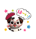 子犬たち③あいさつ（個別スタンプ：18）