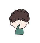 もじゃくんのまいにち2（個別スタンプ：1）