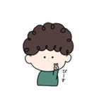 もじゃくんのまいにち2（個別スタンプ：7）