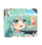 ちょっぴりお姉さんみなみちゃんスタンプ（個別スタンプ：13）