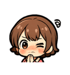 毎日つかえる♪キュートな表情スタンプ（個別スタンプ：6）