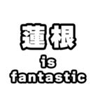 蓮根好きなあなたへ（個別スタンプ：35）