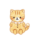 色鉛筆で描いたかわいい動物（個別スタンプ：7）