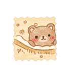 色鉛筆で描いたかわいい動物（個別スタンプ：8）