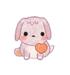色鉛筆で描いたかわいい動物（個別スタンプ：18）