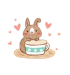 色鉛筆で描いたかわいい動物（個別スタンプ：23）