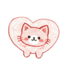 色鉛筆で描いたかわいい動物（個別スタンプ：29）