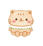 色鉛筆で描いたかわいい動物（個別スタンプ：31）