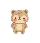 色鉛筆で描いたかわいい動物（個別スタンプ：38）