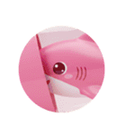 さめかばカプセルトイ風のイラスト（個別スタンプ：1）