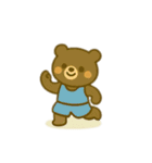 動物スポーツ 日本語（個別スタンプ：8）
