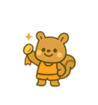 動物スポーツ 日本語（個別スタンプ：9）